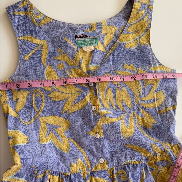 Vintage 90’s Reyn Spooner Cotton Jumpsuit Sz P - Picture 2 of 11